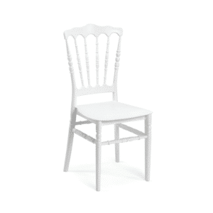 la chaise Napoléon blanche