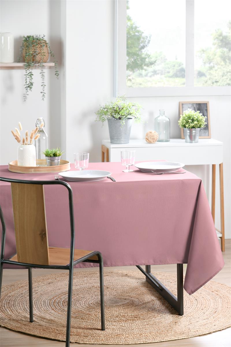 Nappe rectangulaire POUDRE 150x300 cm Polyester
