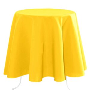 Nappe ronde JAUNE 180 cm