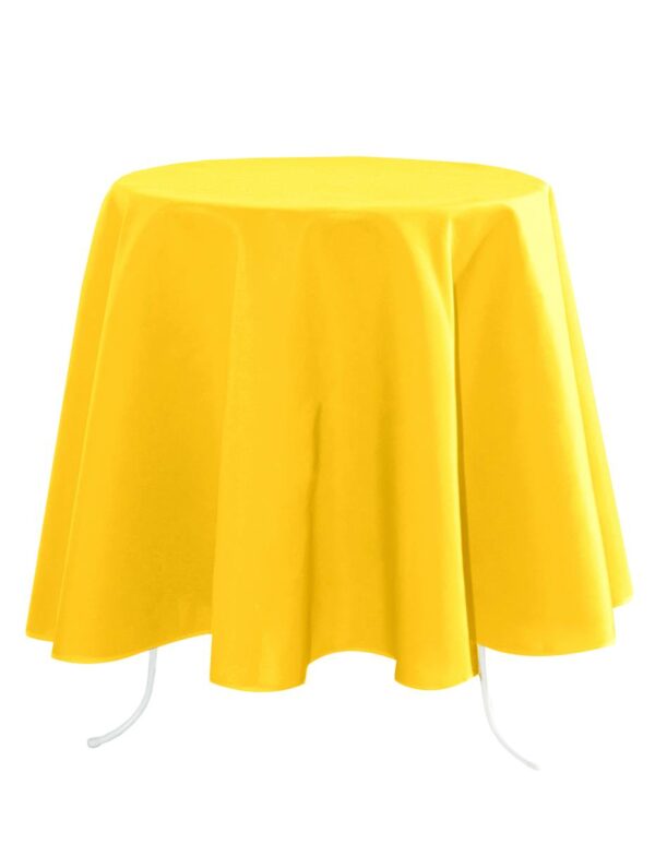 Nappe ronde JAUNE 180 cm