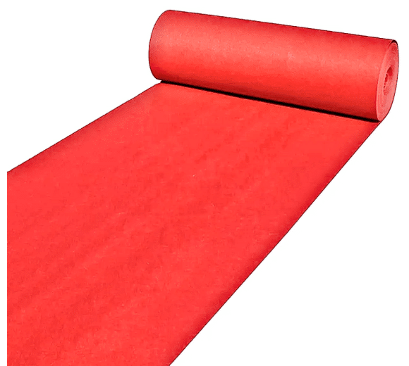 Tapis de cérémonie Rouge